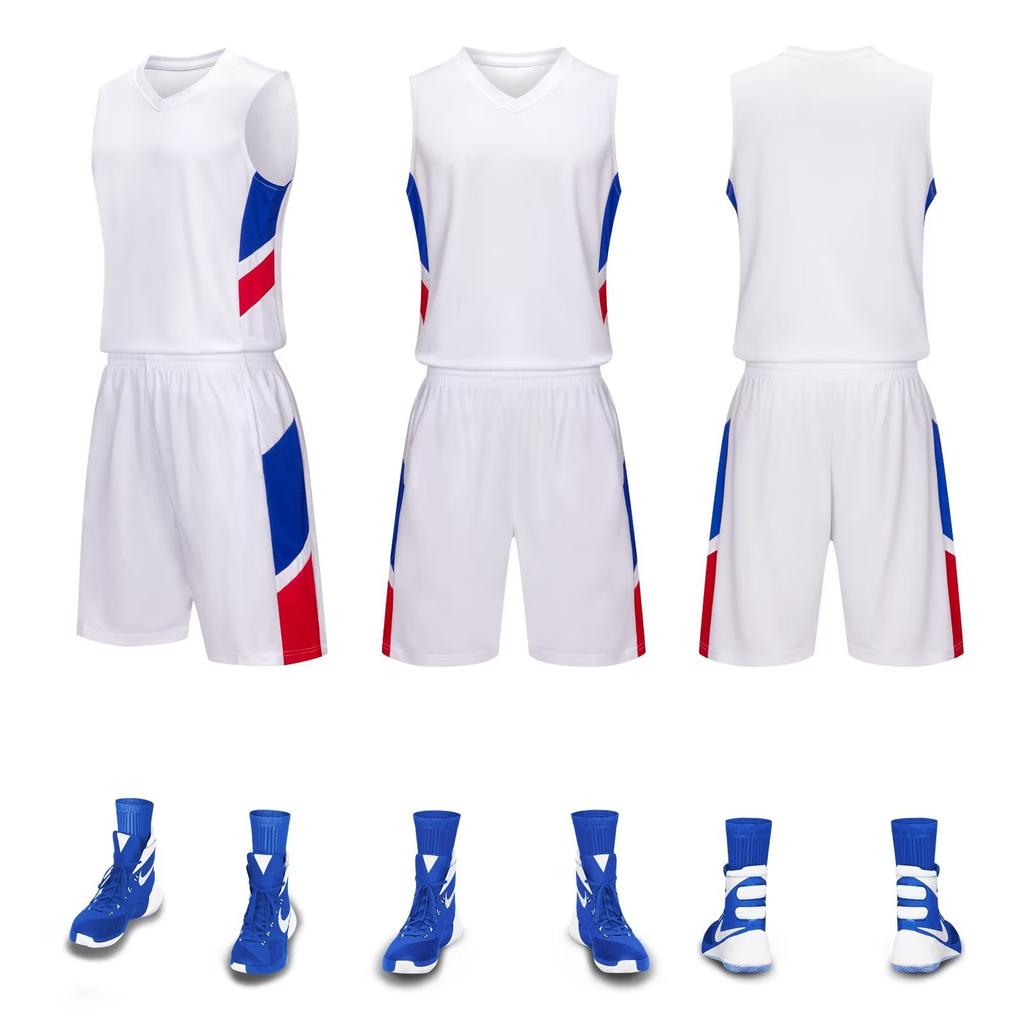 Latest Childrens Adult Breathable Training Camp Basketball Uniform Suit Male and Female Student Competition Athletic Training Jersey