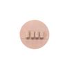 Exfoliating Bath for Women - Gentle Body for Back Cleaning with Finger Loop Design