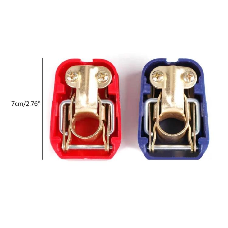 Car Top Post Battery Cable Terminal Positive Negative Clamp Connector Electrode