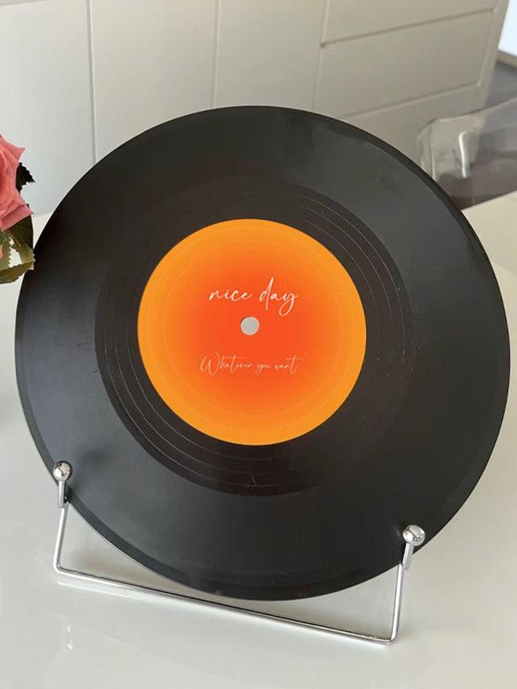 

Ретро Закат Виниловая Пластинка Настенные Часы: Тихий креативный декор своими руками для гостиной.