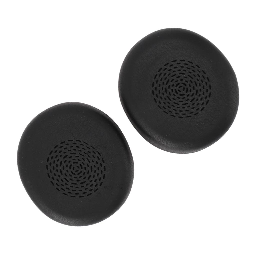 Professional Ear Pads Replacement Protein Leather Replaced Ear Cushions for Jabra Evolve2 75 Wireless Headphones