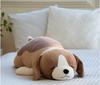 LIV HEART Premium Sleepy Animals Body Vicky the Medium Size Inches In Fluffy and Squishy Plush Body Gift Item Pillow, Beagle, (Approx. 21.2 (53 Cm)
