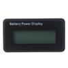 Compact Battery Meter Battery Capacity Voltage Monitor Gauge Indicator Lead-Acid & Lithium Ion Battery Tester for Hosue
