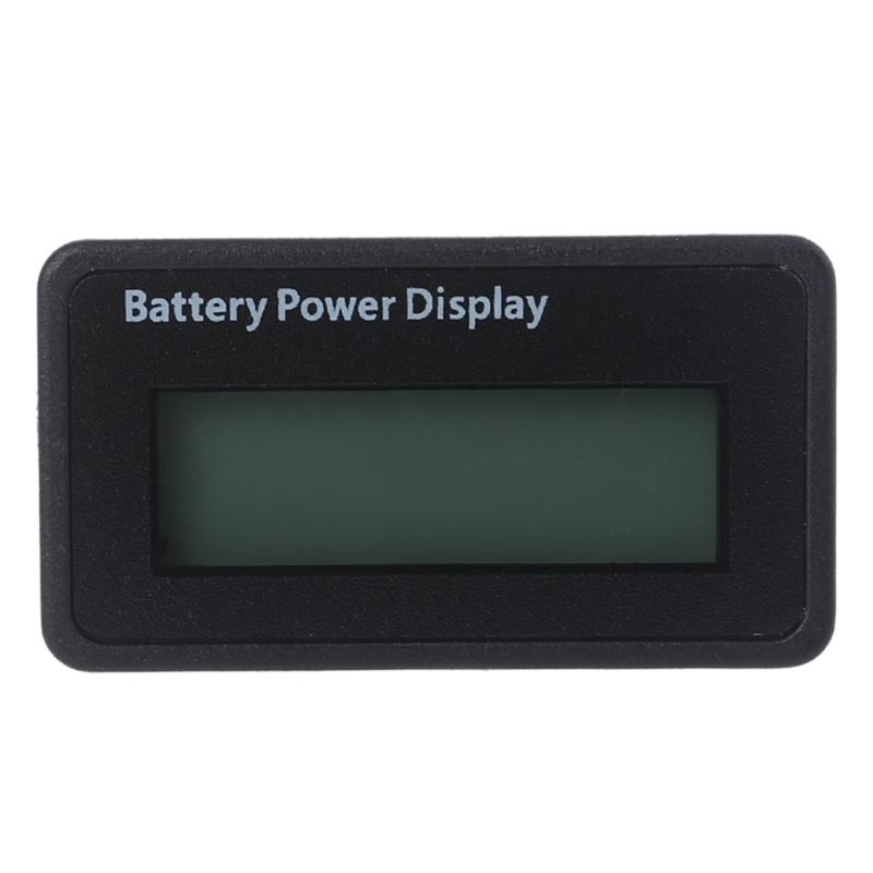 Compact Battery Meter Battery Capacity Voltage Monitor Gauge Indicator Lead-Acid & Lithium Ion Battery Tester for Hosue