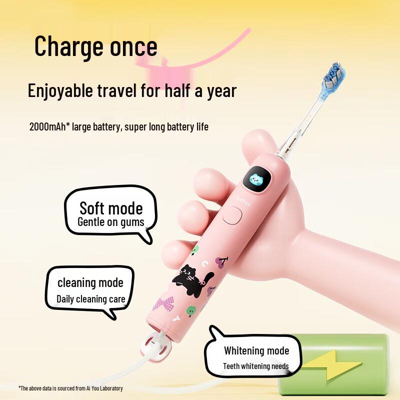 

ApiYoo Kids Sonic Electric Toothbrush
