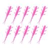10pcs Fishing Lure Wobblers Split Tail Lures for Trout Fishing Soft Baits 4cm 0.35g Swimbaits Mini Artificial Baits
