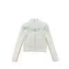 2025 Winter Slim-Fit Embroidered Pocket Zipper Cardigan