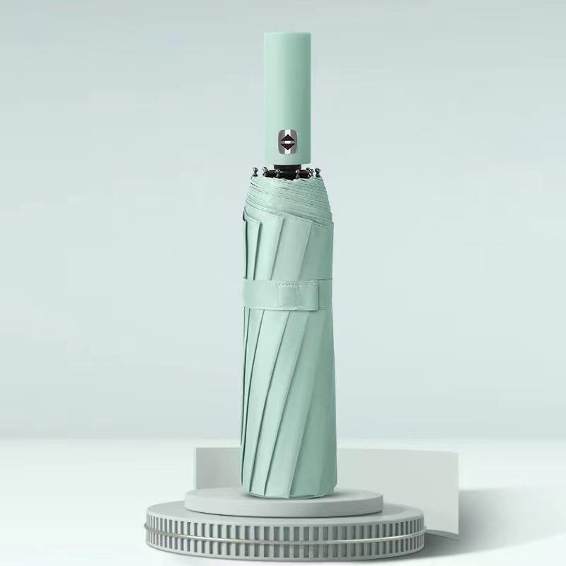 24 Bone Automatic Folding Umbrella Windproof Sunshade Umbrella Men's and Women's Luxury Business Umbrella Sunshade Zwq