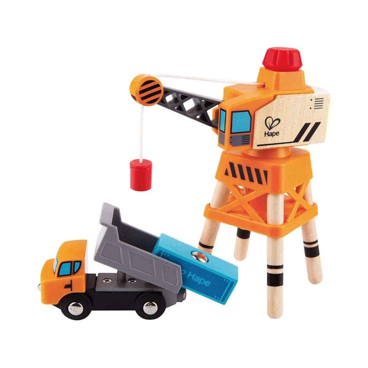 

Hape Большой набор «Кран» E3715