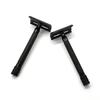 Double Edge Safety Razor for Men Adjustable Classic Shaver with Small Brush Mild Hair Removal Face Razor