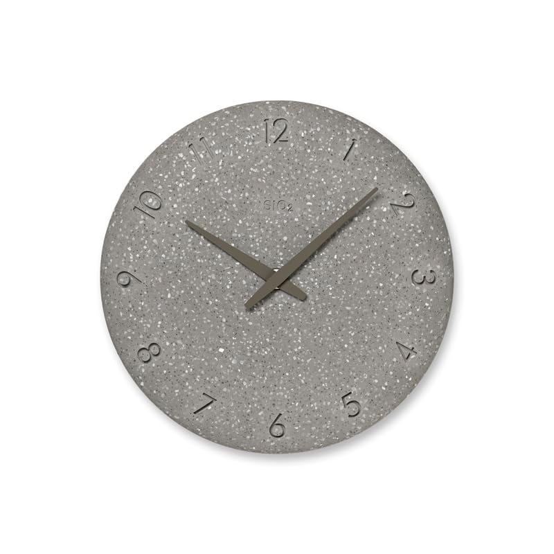 Lemnos Analog Diatomaceous Earth Wall Clock Gray GY Lemnos (Washed Finish) NY23-06 серый