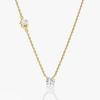 Geometric Vshaped Double Diamond Pendant Necklace With 18k Gold Plating For Womens Casual Wear