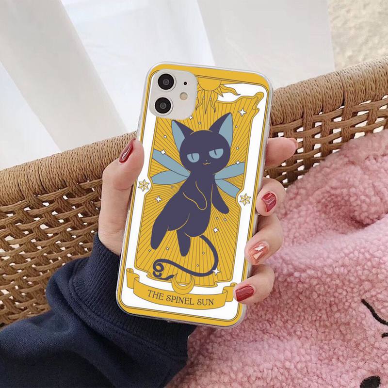 Cardcaptor Sakura Magic wand Moon Phone Case pro iphone 13 8 7 6S Plus X 5S SE 2020 XR 11 12 mini pro XS MAX