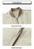 Men's Casual Loose Baseball Collar Workwear Jacket for Spring & Autumn Fashion