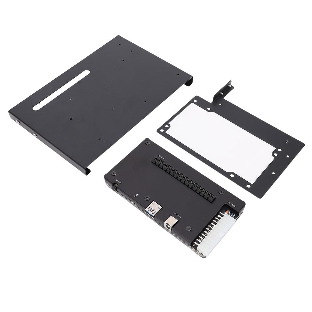 Graphics Card Expansion Dock External GPU Dock with PCIE 16X Slot ATX24Pin Interface 1M Data Cable ATX Bracket