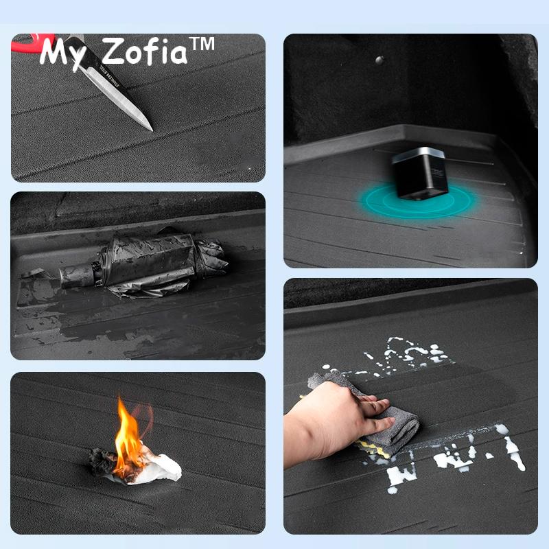 For Chery Jetour T1 2024 2025 Car TPE Trunk Mat Backrest Cargo Liner Box Mat Anti-slip Luggage Tray Carpet Interior Accessories