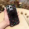 Funny emoji  Phone Case For iPhone 17,16,15,14,13,12,11 Plus,Pro Max,XS,Colored Silver Plated Inside Cover