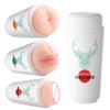Realistic Vagina Sex Toys Scrotum Stimulator Safe Silicone Vaginal Male Masturbator Soft Pocket Pussy Male Sex Toy Adult Goods