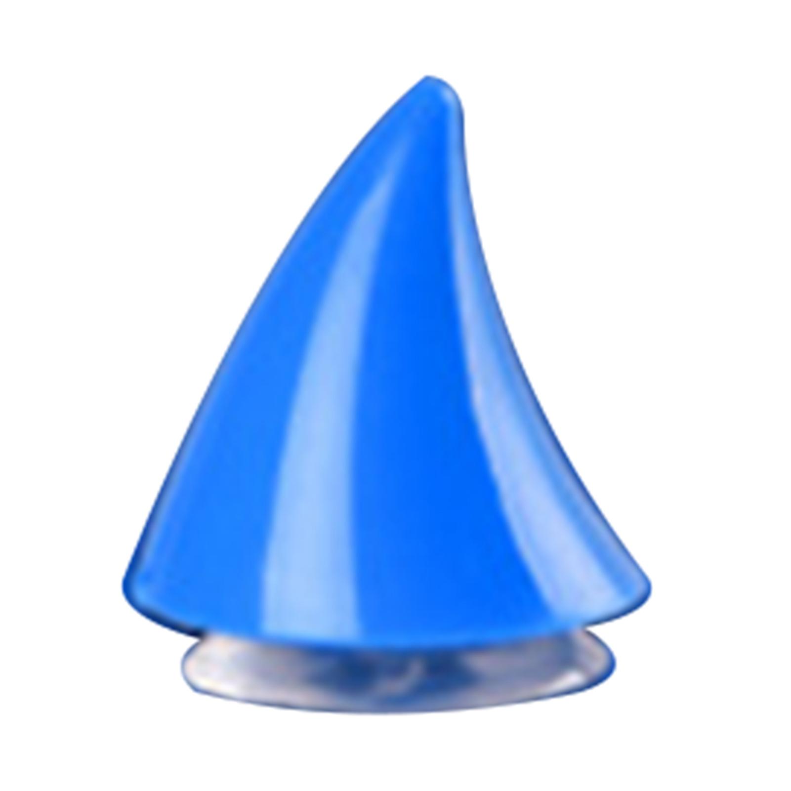 

Puntos 1 шт. мотоциклетный шлем ABS присоска бычий рог украшение головной убор аксессуар синий