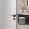 Anti-theft Design Door Handle Lock Zinc Zinc Zinc Alloy Deadbolt Lock Round Door Lock  Bedroom Door