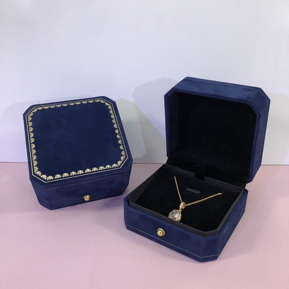 Elegant Necklace Bracelet Storage Case Octagonal Decorative Box Durable Jewelry Packaging Box