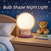 Timed Bulb Shape Night Light Romantic Creative Table Lamp Modern Bedside Lamp  Bar Counter