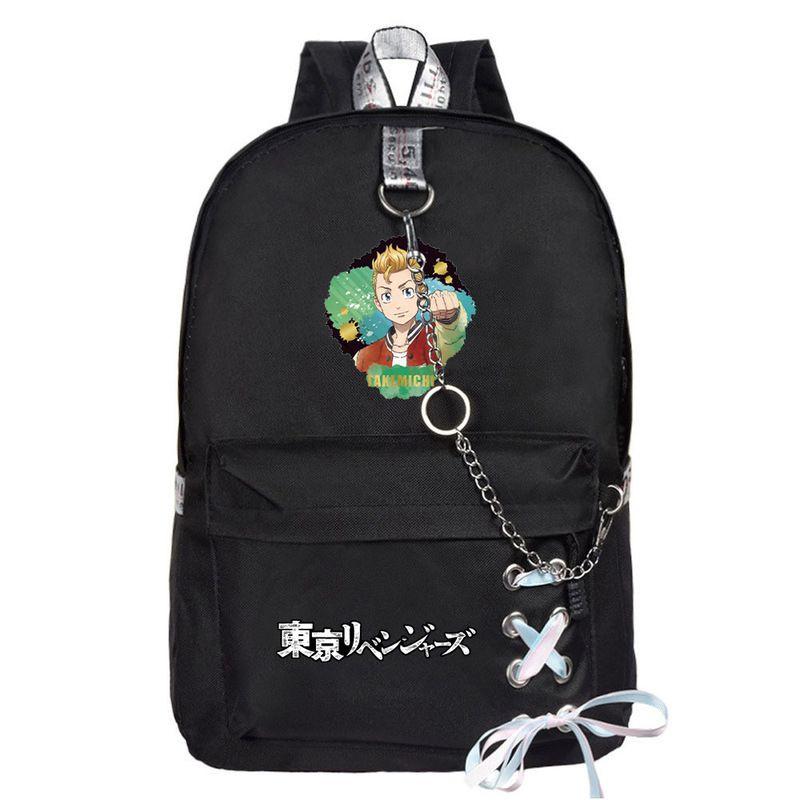 School Revengers Tokyo Bag Backpack Rucksack Boys Girls Shoulder Outdoor Travel