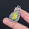 Natural Atlantisite Gemstone Jewelry 925 Sterling Silver Pendant For Girls