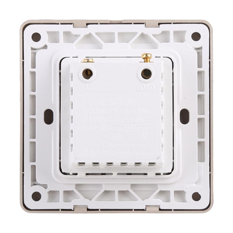 220V Universal Adjustment Ceiling Fan Speed Control Wall Button Dimmer Stepless Speed Fan Speed Adjuster