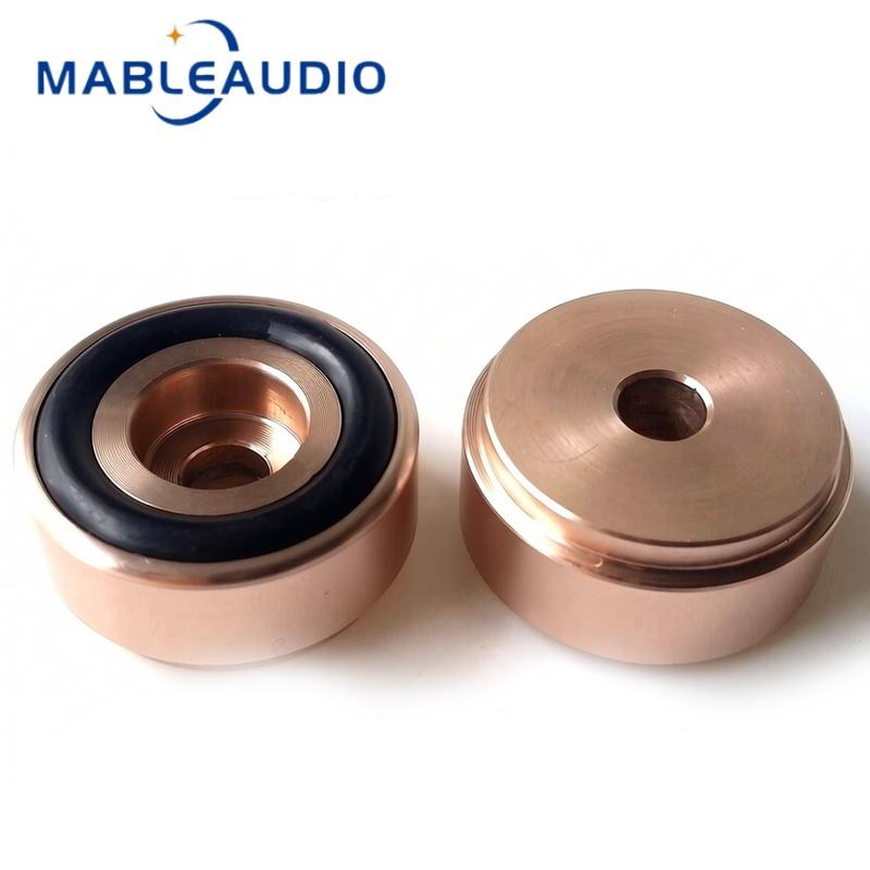 4PCS/set 20x10mm Aluminum Alloy Speaker Amplifier Feet Audio CD Player Computer Anti-Vibration Pads Amplifier AccessoriesGood Product