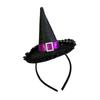 Sequins Witch Hat Headdress Headband Rose Specter Non-slip Catch Hair Hoop Hair Styling Tool
