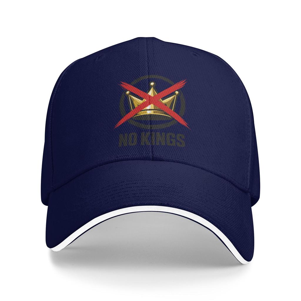 No Kings Baseball Cap  Women Men Custom Logo Trucker Hat Summer Y2k Cute Outdoor Sport High Quality Baseball Caps