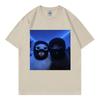 Masked Thief Cat Funny Meme Graphic T Shirts Unisex Unisex Gothic Fashion Short Sleeve TShirts Summer Casual Loose Cotton TShirt