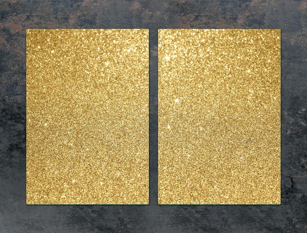 PLACA PROTECTORA DE CRISTAL PARA COCINA 2x35x52 DORADA