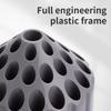 360 Degree Rotating Plastic Storage Box for Nail Drill Bits with Multi Holes Designs Dental Polishing Grinding Head Case