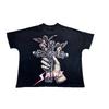 Tide Brand High Street Hip Hop Short Sleeve Direct Injection Printing Bat Sleeve Men'S And Women'S T-Shirt Versatile Summer Tide
