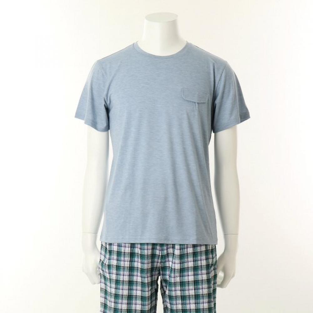 VenuS Soft Touch Dry Material Solid Summer Men S Top Homewear Piece Vev3910m GR/95