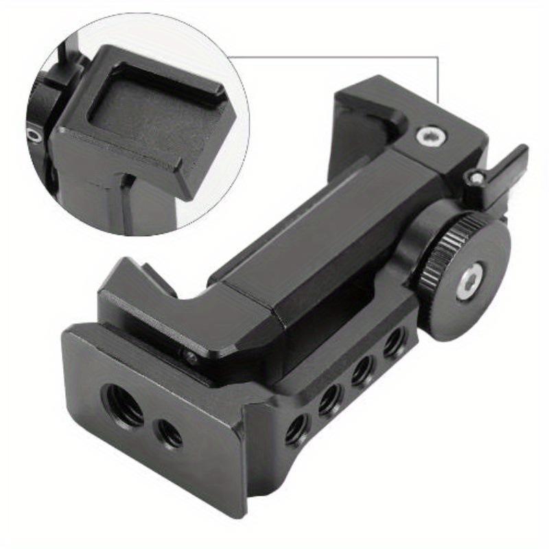 Aluminum Alloy Non-Slip Phone Holder - Stable Clamping for Horizontal & Vertical Shooting Accessories