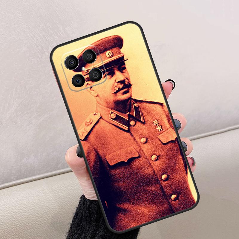 Russian Commander Stalin For Honor Magic 7 6 5 8 Pro Case For Honor 200 Lite 400 70 50 X8c X8b X9a X9b X9c X9d Win RT