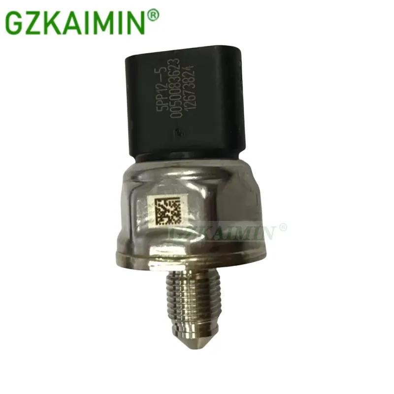 Fuel Rail Pressure Sensor  OEM 12623130 12673824 5PP12-1  for  14-16 Cadillac Chevy GMC
