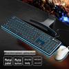 Silent Wireless Wolf Path Keyboard & Mouse Set for Office & Gaming