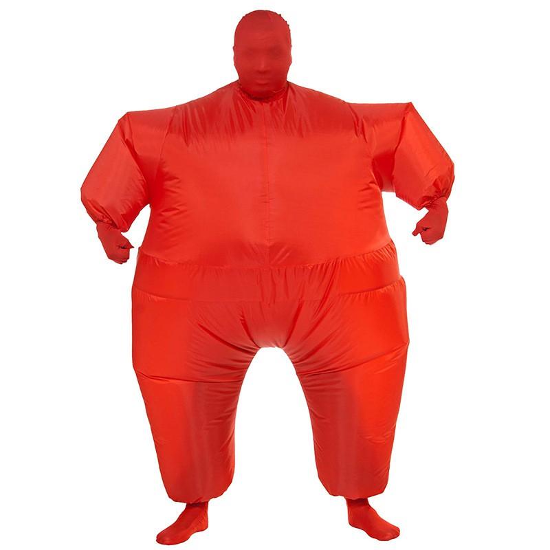 Inflatable Sumo Wrestler Costume Full Body Suit Adult Party Cosplay Halloween Festival Fancy Dress Outfit