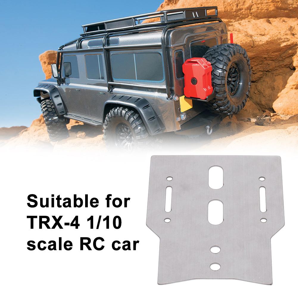 Model Vehicle Accessory Battery Holder Expansion Pate Mount for TRX4 110 Scale RC Car