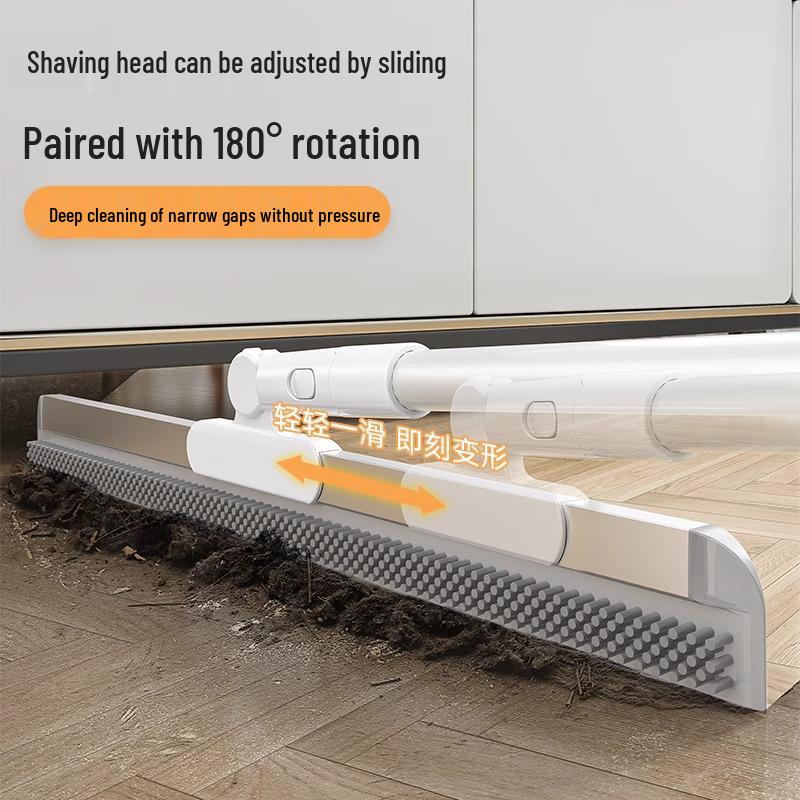 Magic Silicone Floor Wiper Broom: Effortless Bathroom & Household Hair Sweeping Mop Artifact