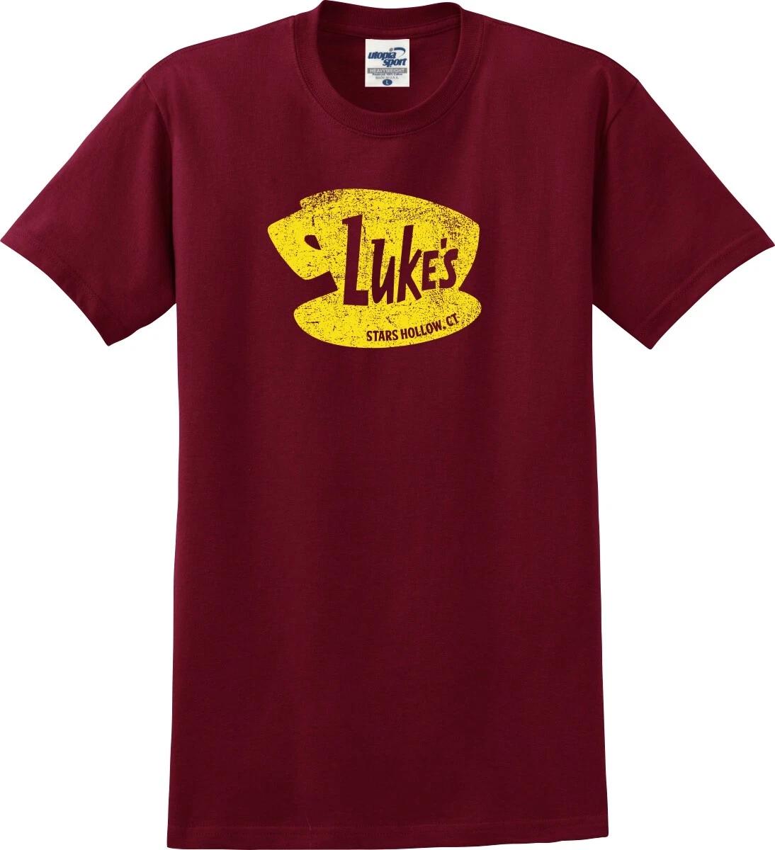 Luke s Diner Stars Hollow Connecticut Distressed Unisex T shirt (S-5X) L