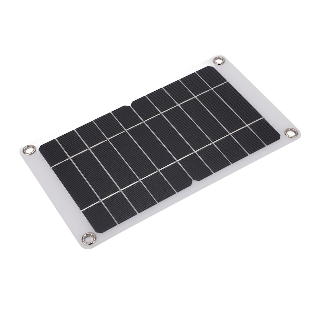 7.5W 5V USB Solar Panel Battery Charger Portable Monocrystalline Solar Panel Power Supply for Outdoors