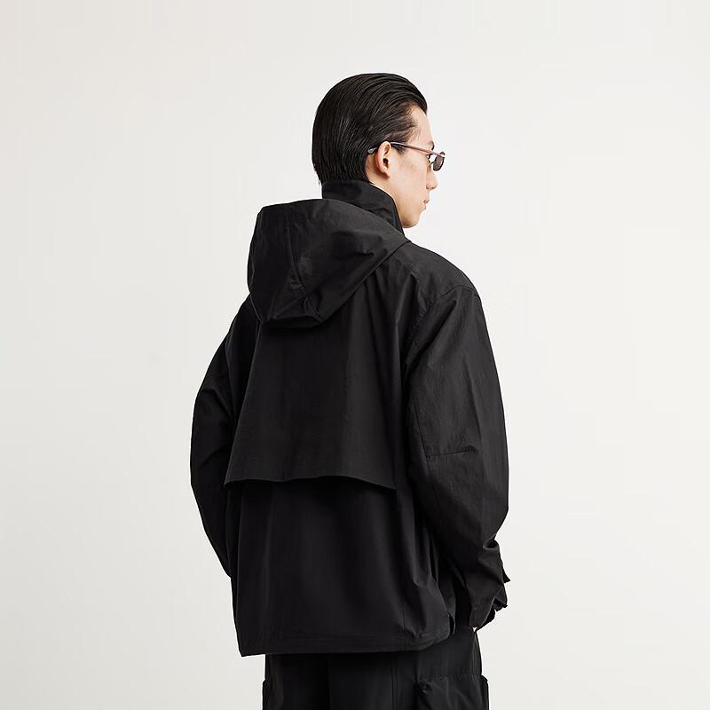 CROQUIS Men's 2025 Summer Loose Fit Hooded Jacket