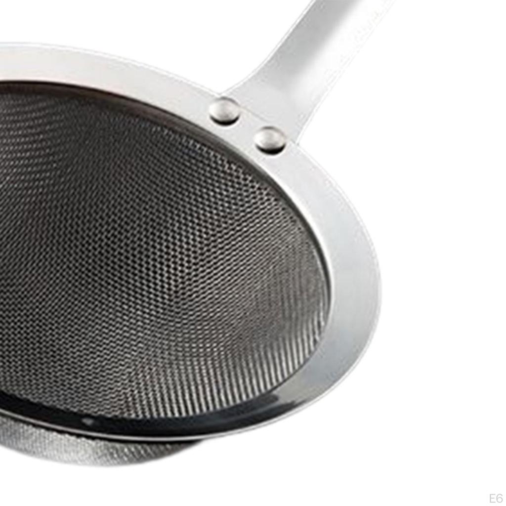 Food Strainer Colander Fry Basket ,Cooking Skimmer ,Food with Handle ,Mesh for