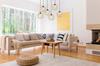 MODERN WOODEN LED CEILING HANGING LAMP