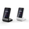 Air Quality Monitor for Time Display Indoor CO2 Detector Air Pollution CO2 Detector Temperature Humidity Professional Se